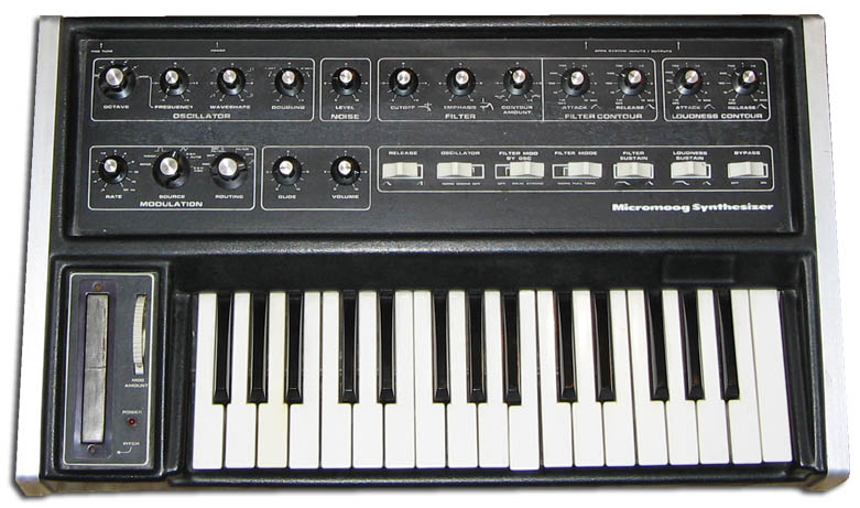circa 1976 Micromoog Synthesizer